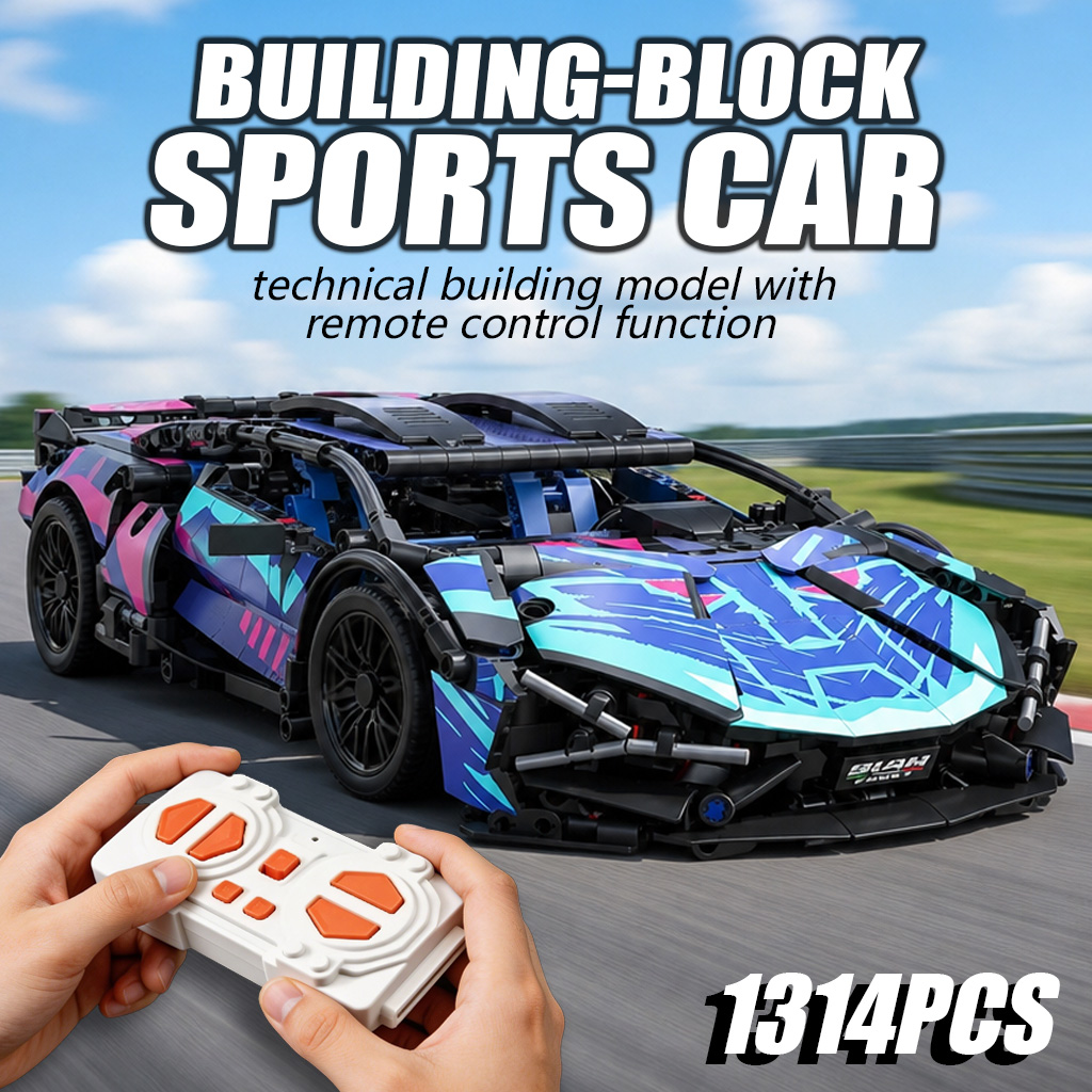 Rc Hobby Desk - 1:14 Racing Model Set 1314PCS building