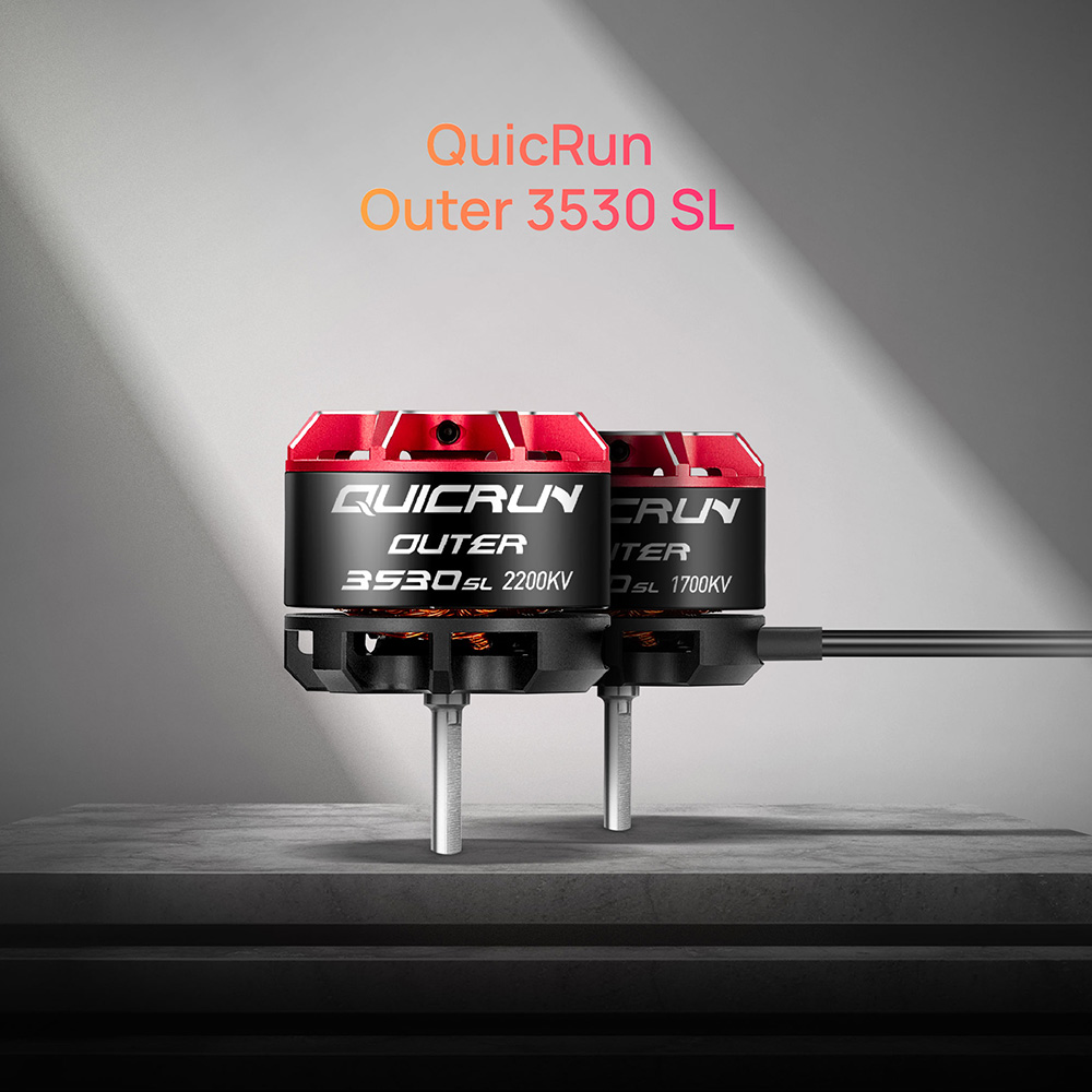 Rc Hobby Wing - HobbyWing QuicRun Outer 3530 SL 1700KV/2200KV