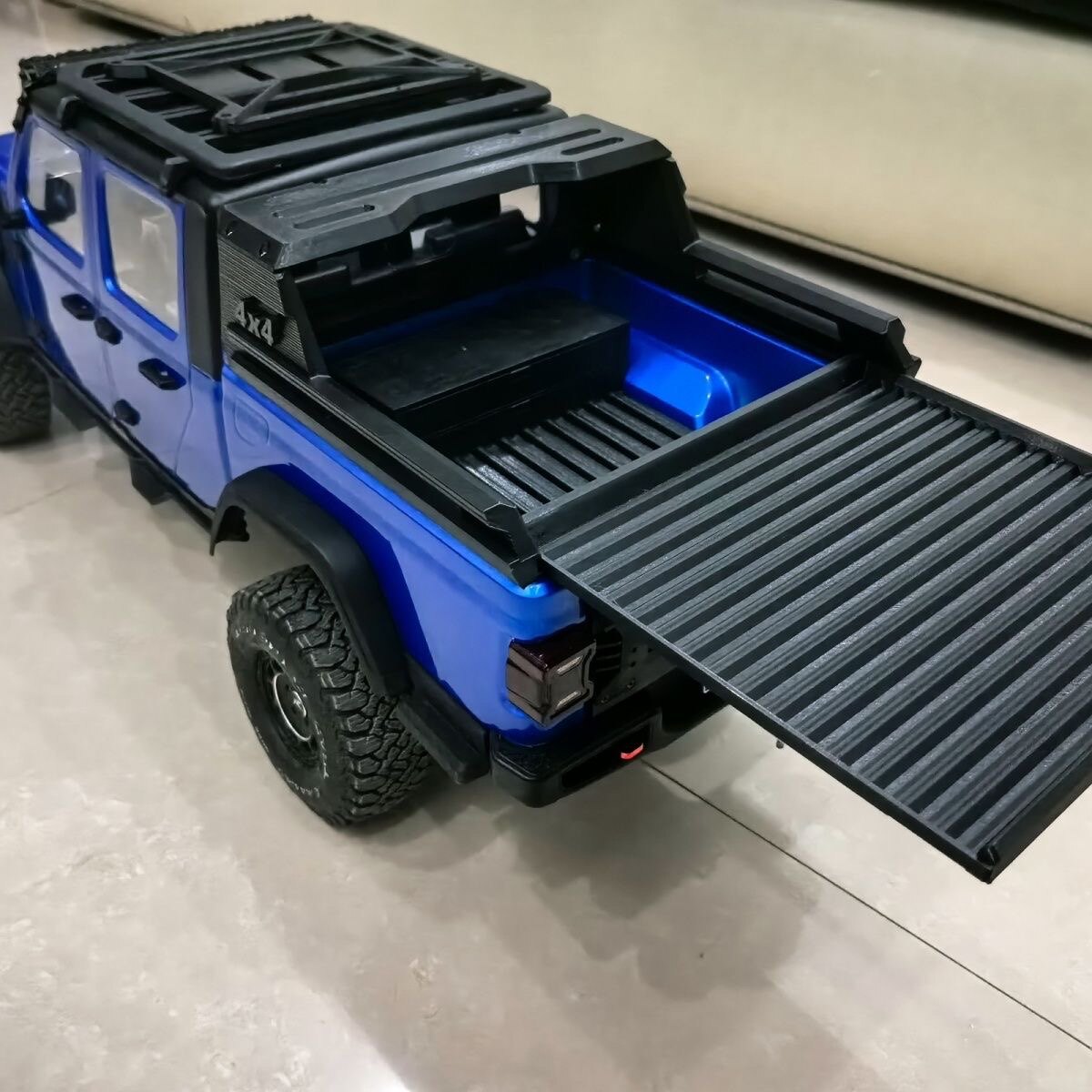 Rc Hobby Room - RC Retractable Rear Bed For RLAARLO