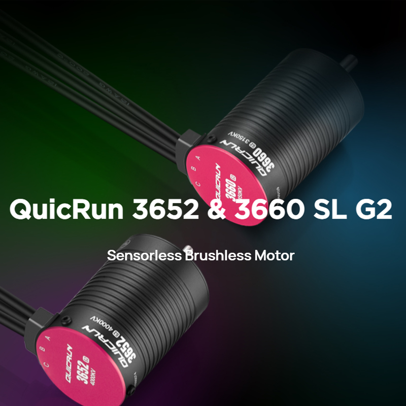 Rc Hobby Wing - Hobbywing QUICRUN 3652SL G2/3660SL G2 brushless