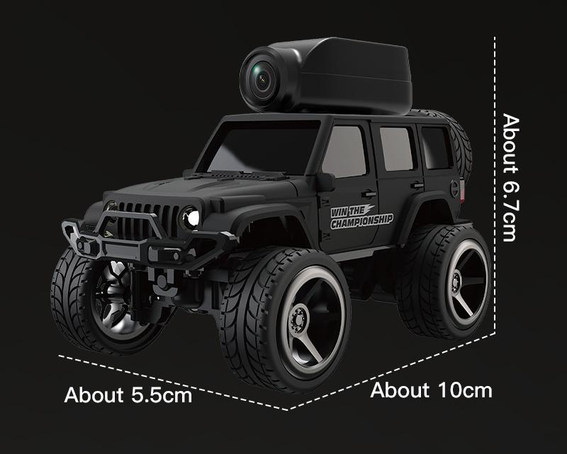 Rc Hobby Tech - Alloy RC FPV Crawler Car, 1080P
