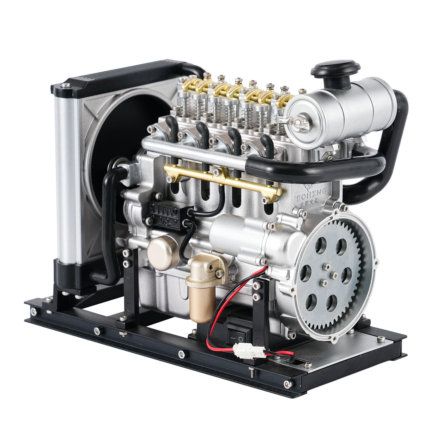 Rc Hobby Tech - TECHING Mini Diesel Four-cylinder Mechanical Engine