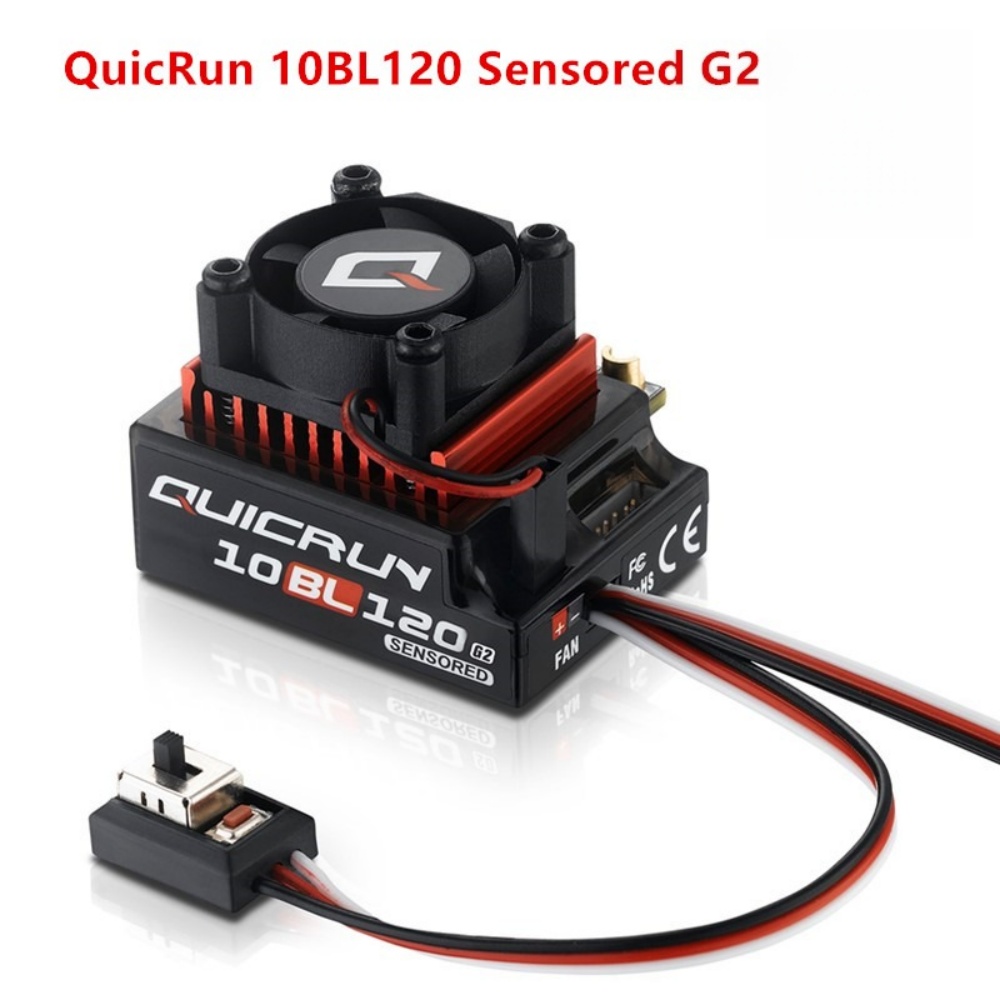 Rc Hobby Wing - FATJAY Hobbywing QUICRUN-10BL-120-G2 120A ESC Sensored