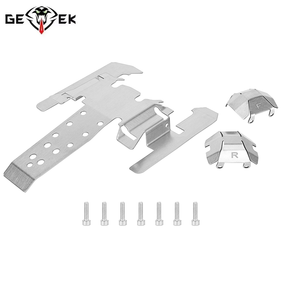 Rc Hobby Room - Stainless Steel Skid Plate Chassis Armor