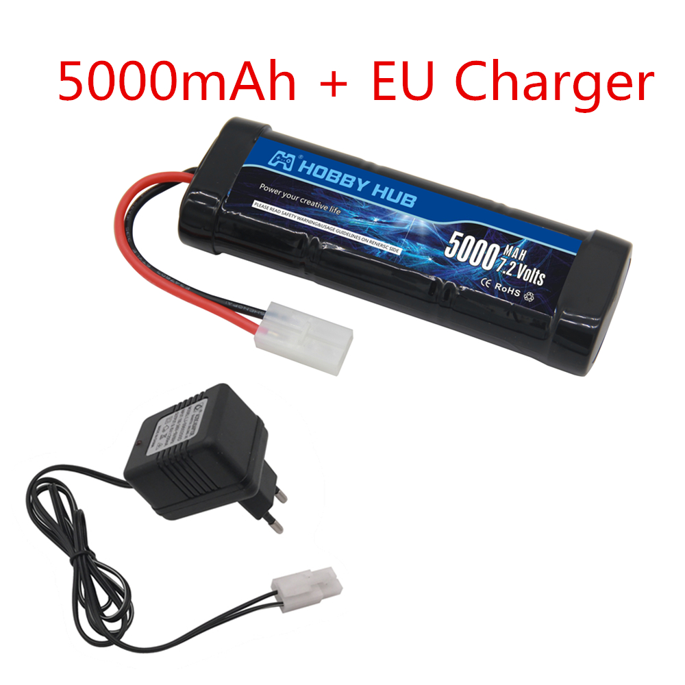 7.2V 5000mAh Ni-MH Battery Pac - Rc Hobby Usa 评论和价格
