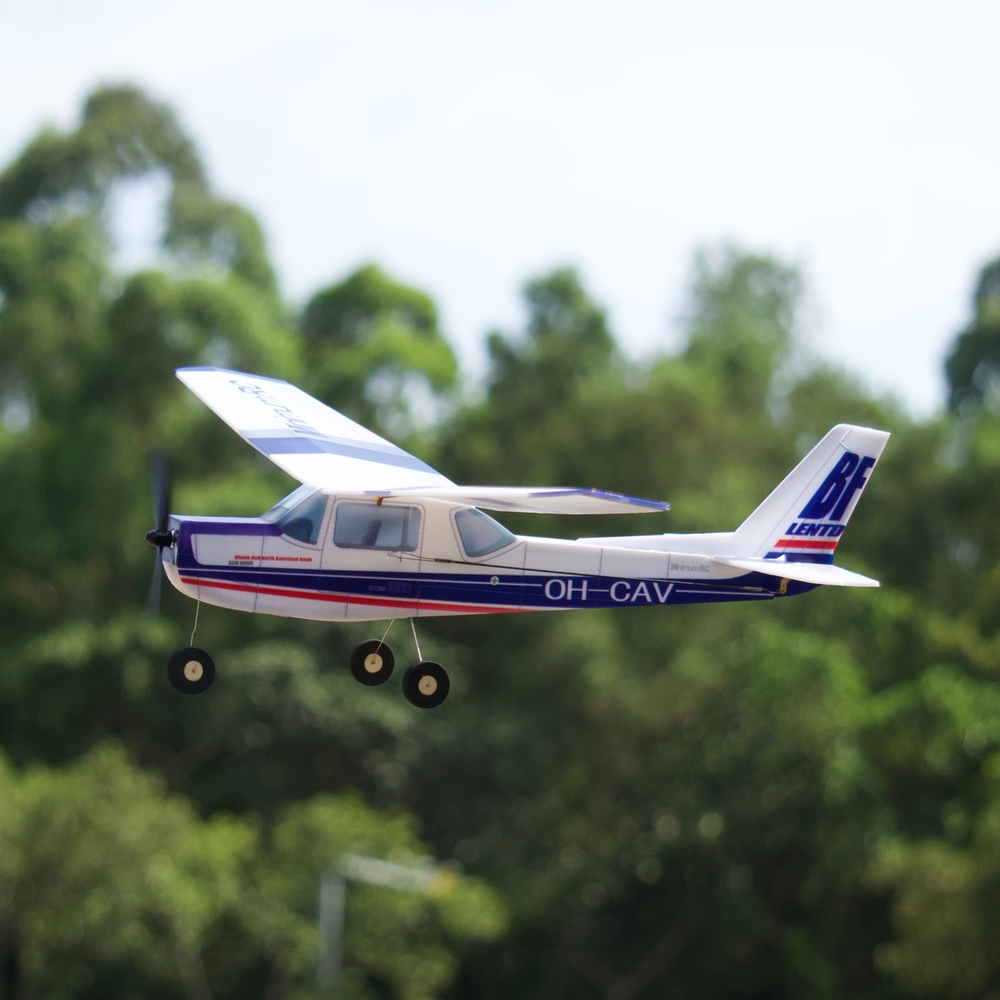 MinimumRC Plane Kit Blue Cessn - Rc Hobby Wing 评论和价格