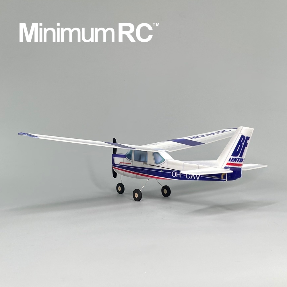 MinimumRC Plane Kit Blue Cessn - Rc Hobby Wing 评论和价格