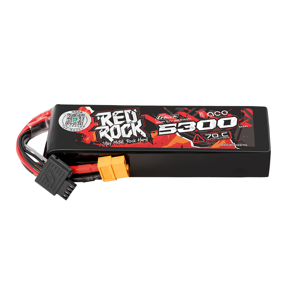 G-TECH ACE RedRock 5300mAh 70C - Rc Hobby Tech 评论和价格