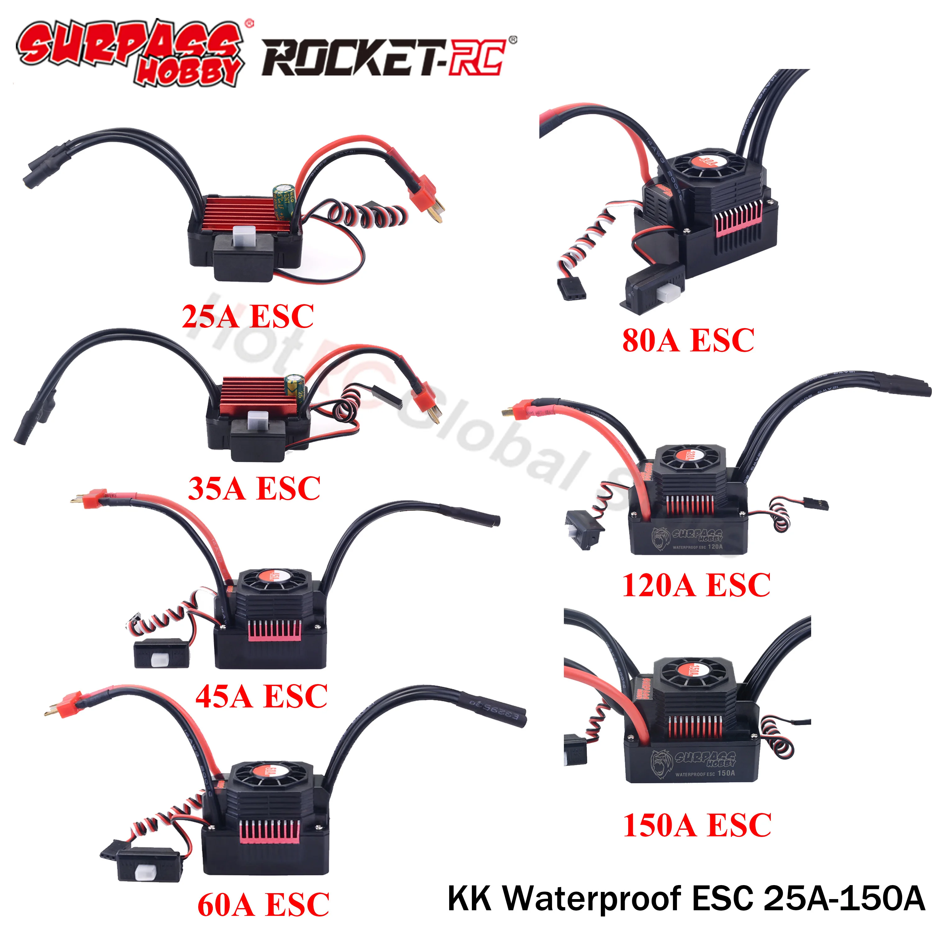 SURPASS HOBBY KK 25A 35A 45A 6 - Rc Hobby Usa 评论和价格