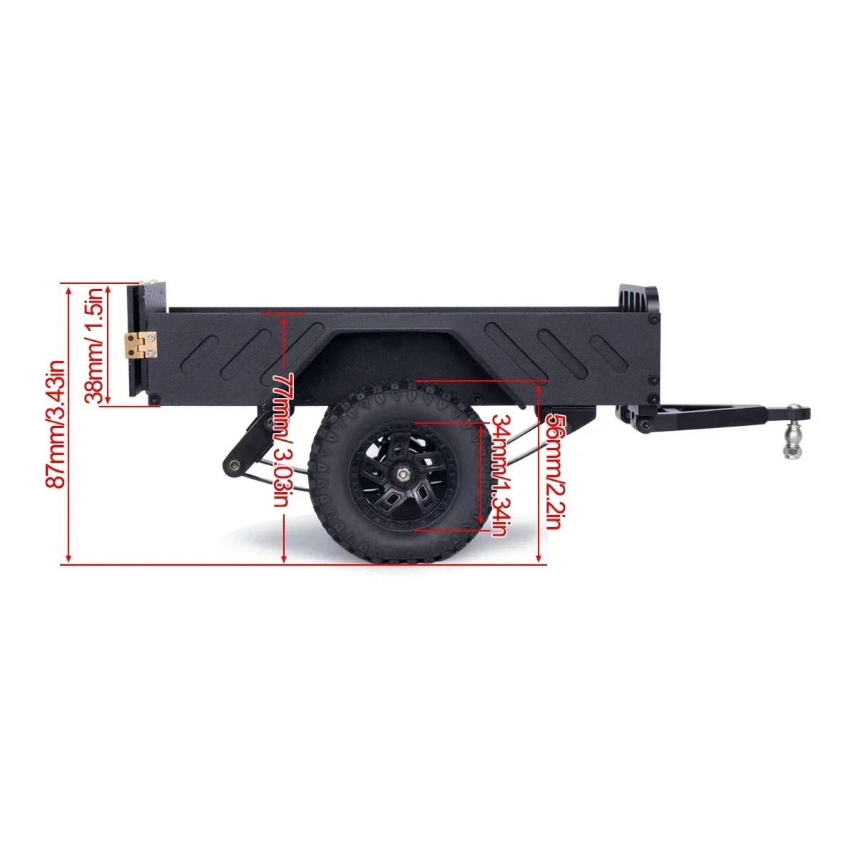 Aluminum Alloy Utility Trailer - Rc Hobby Room 评论和价格